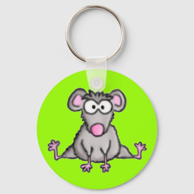 Chaveiro Mouse flexível (Frente)