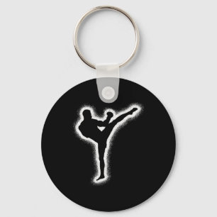 Chaveiro Muay Thai Artes Marciais Kickboxer Crianças Menino