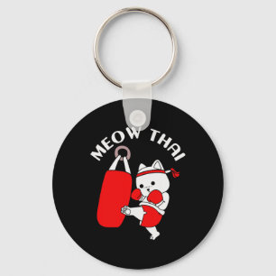 Chaveiro Muay Thai Cat Meow Tailandês