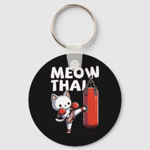 Chaveiro Muay Thai Cat Meow Tailandês
