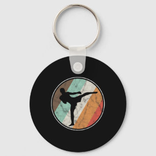 Chaveiro Muay Thai de Kickboxing Vintage Angustiado