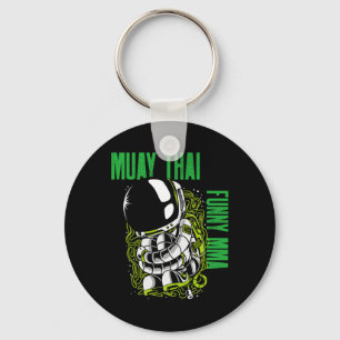 Chaveiro Muay Thai Enrolado Astronauta, Mma, Kickboxing, Ji