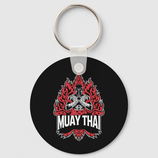 Chaveiro Muay Thai Fighting - Thai Boxighter (Frente)