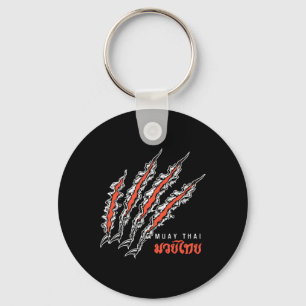 Chaveiro Muay Thai Garra de Tigre Mma Luta de Rua Kickboxin
