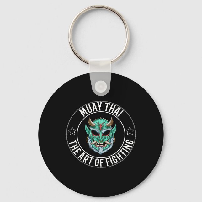 Chaveiro Muay Thai Oni - Boxe Tailandesa e Kickboxing _1 (Frente)