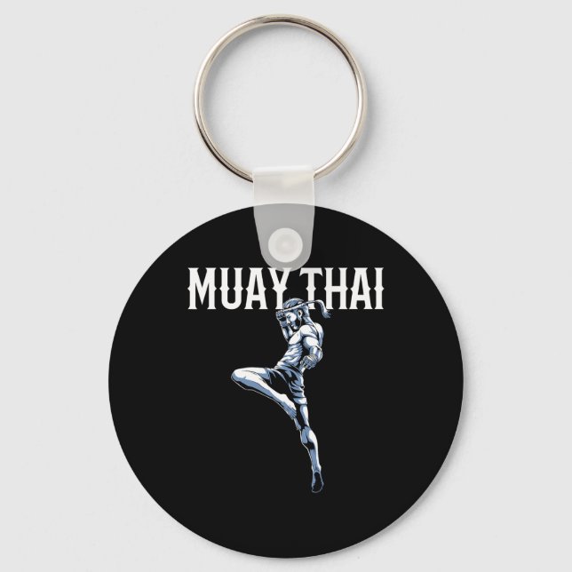 Chaveiro Muay Thai - Tailandês Boxing E Kickboxing (Frente)