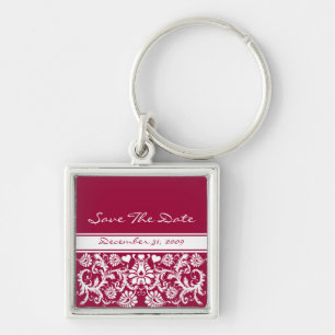 Chaveiro Mudança de Casamento Floral para Qualquer Cor