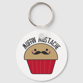 Chaveiro Muffin Mustache