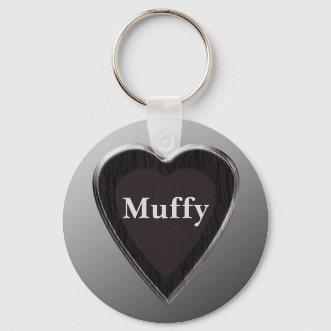 Chaveiro Muffy Heart Keychain (Frente)