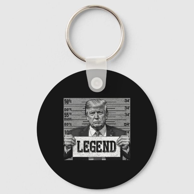 Chaveiro Mugshot Funny Trump 2024 (Frente)