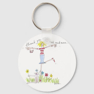 Chaveiro Muito obrigado, muito e mais fob chave