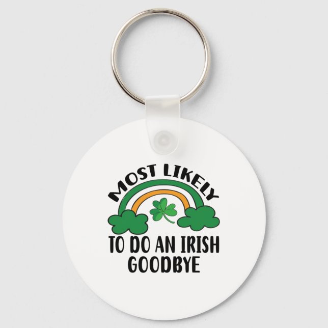 Chaveiro Muito Provável Fazer Um Bom Irlandês5  (Frente)