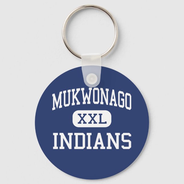 Chaveiro Mukwonago - Indianos - Alto - Mukwonago Wisconsin (Frente)
