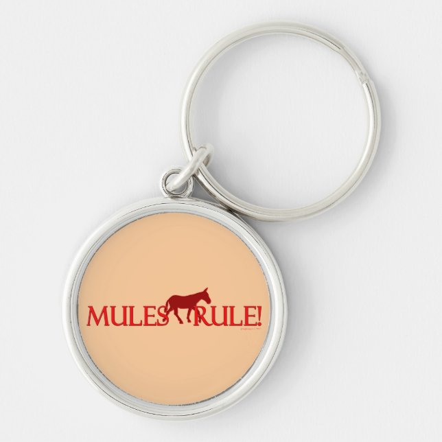 Chaveiro Mules Rule Silhouette (Frente)
