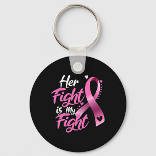Chaveiro Mulher: A Luta Dela É A Minha Luta Contra O Cancer