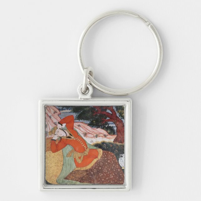 Chaveiro Mulher da corte de Shah Abbas mim, 1585-1627 (Frente)