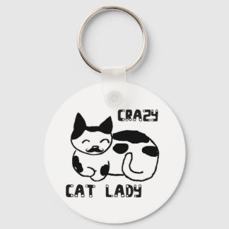 Chaveiro Mulher de gato louca