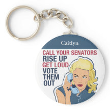 Mulher Democrata Ativista Político Feminista Perso