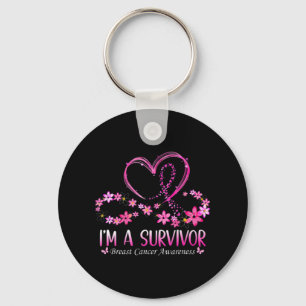 Chaveiro Mulher, eu sou rosa de consciência Cancer de sobre