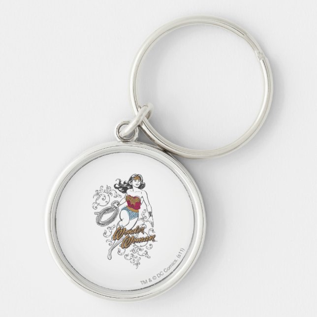 Chaveiro Mulher Maravilha (Frente)