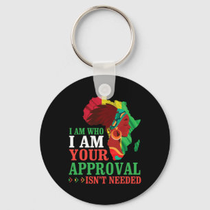 Chaveiro Mulher Negra Africana Eu Sou Quem Eu Sou Sua Aprov