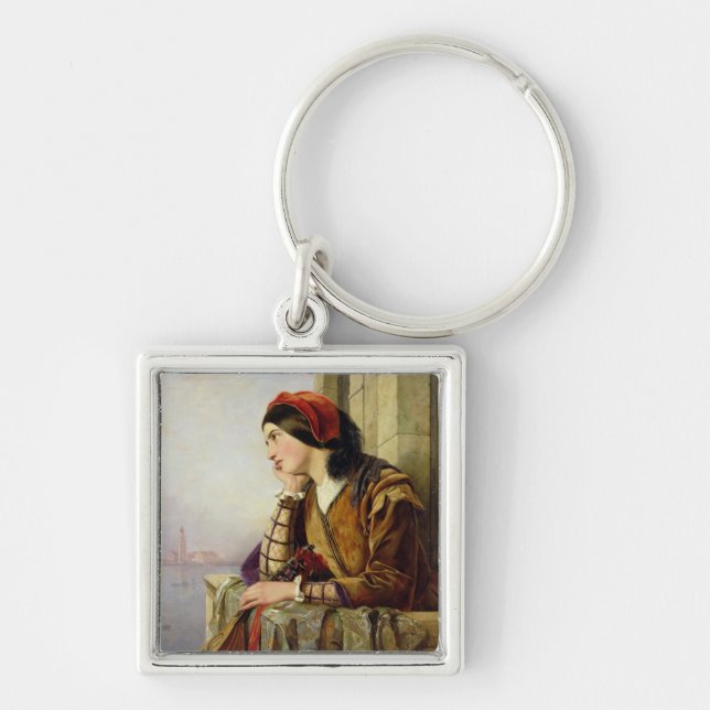 Chaveiro Mulher no amor, 1856 (Frente)