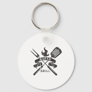 Chaveiro Mulher Rainha Do Grill - Citação Mestra Grelha