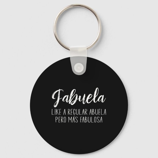Chaveiro Mulheres Como Abuela Para Fabuela Mães (Frente)