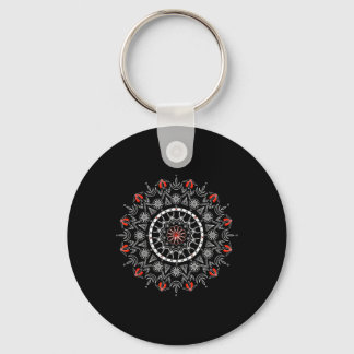 Chaveiro Mulheres Flor Espiritual Homens Mandala Yoga Medit