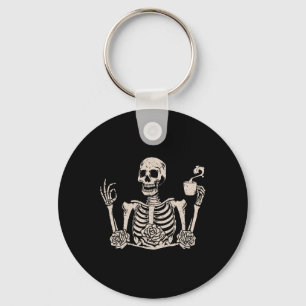 Chaveiro Mulheres Florais de Halloween Homens Engraçados Be