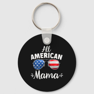 Chaveiro Mulheres Garotas Todas Americanas Mamãe 4 De Julho
