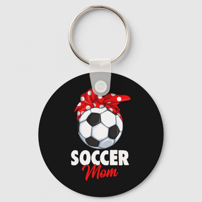 Chaveiro Mulheres Mãe de Futebol (Frente)
