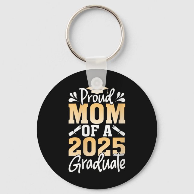 Chaveiro Mulheres Orgulhosas Mãe De Uma Mãe Formando De 202 (Frente)