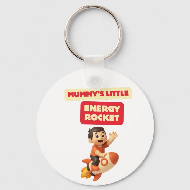 Chaveiro Mummy’s Little Energy Rocket Keychain (Frente)