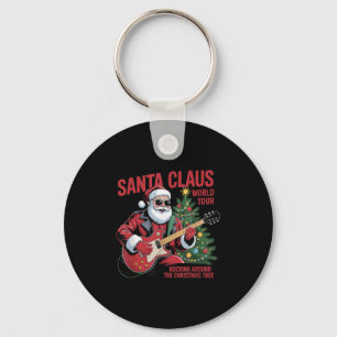 Chaveiro Mundo de Papai Noel Turnê Rocking Around The Chris