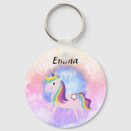 Chaveiro mundo mágico de fantasia unicórnio