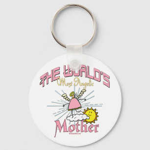 Chaveiro Mundos a maioria de mãe angélico