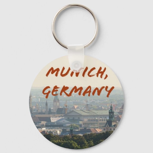 Chaveiro Munique, Alemanha, Key Chain (Frente)