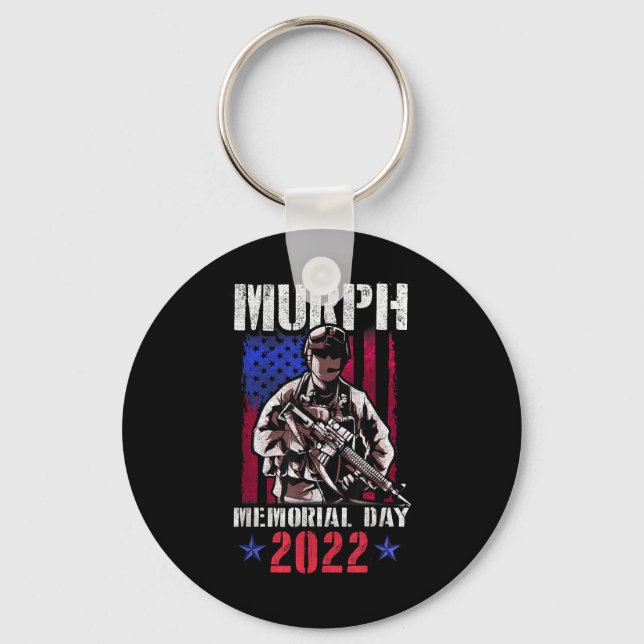 Chaveiro Murph 2022 Workout Challenge Memorial Americano (Frente)