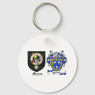Chaveiro Murray Clan Crest & Murray Casaco de Armas