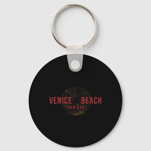 Chaveiro Musculação Venice Beach Califórnia Levantamento de (Frente)