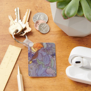 Chaveiro Música de Anjo Tocando um Violino, Música Antiga