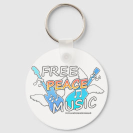 Chaveiro Música de Paz Livre