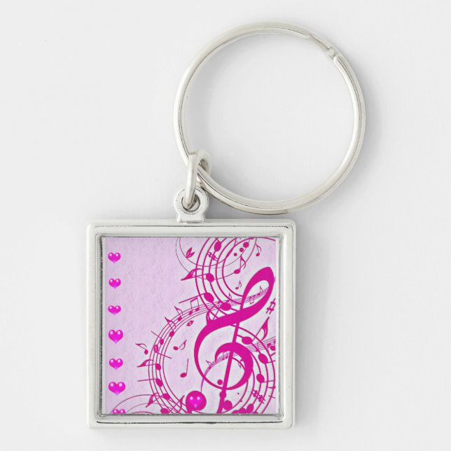 Chaveiro Música do amor_ (Frente)