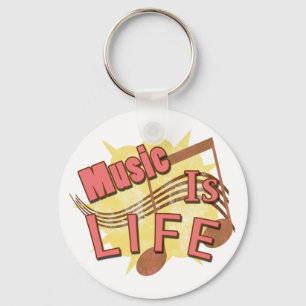 Chaveiro Música É Vida