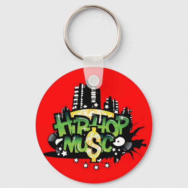 Chaveiro Música Hip Hop (Frente)