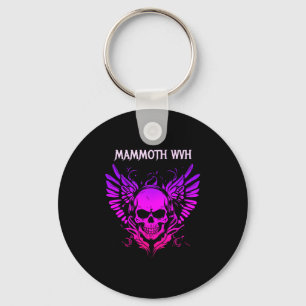 Chaveiro Música Mammoth Wvh Design Engraçado Vintage Caveir