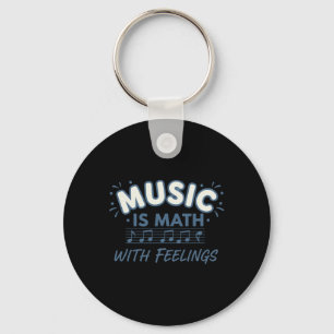 Chaveiro Música Matemática Com Sentimentos Citação de Profe