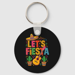 Chaveiro Música Mexicana Vamos Festa Violão Cactus Cinco De