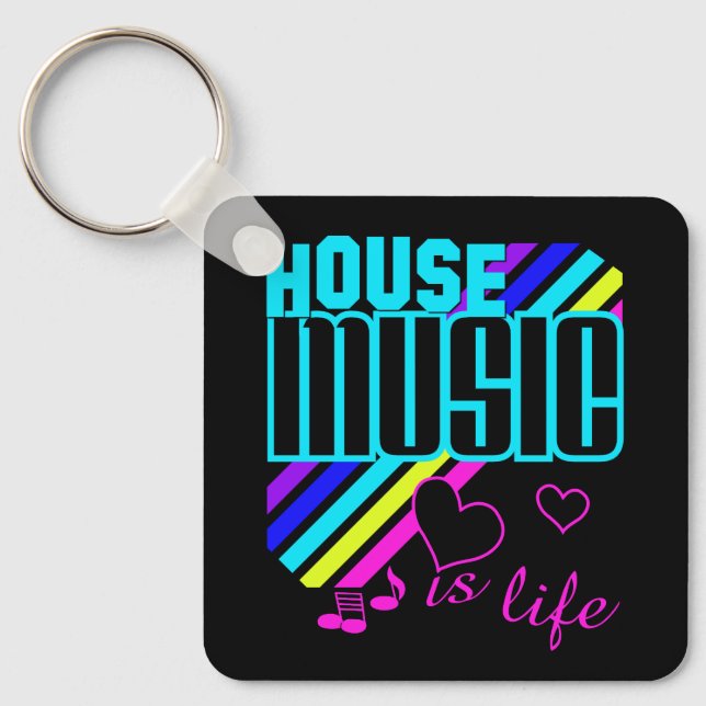 Chaveiro Música personalizada do House Name (Frente)
